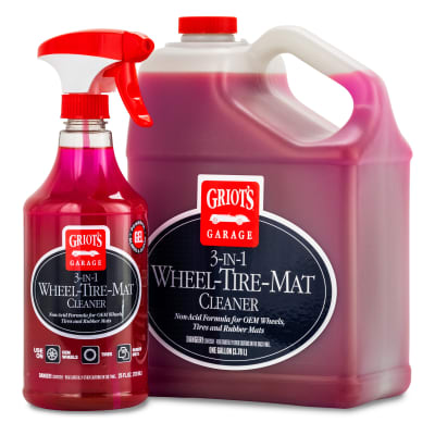 3-in-1 Wheel-Tire-Mat Cleaner - Griot's Garage