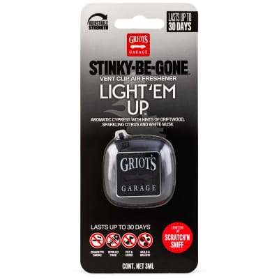 Stinky-Be-Gone™ Vent Clip Air Freshener - Griot's Garage