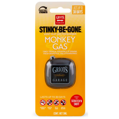 Stinky-Be-Gone™ Vent Clip Air Freshener - Griot's Garage