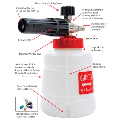 THE BOSS™ Foam Cannon - Griot's Garage