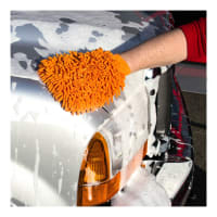 JDAG Car Products Microfiber Car Wash Mitt, Scratch-Free Vehicle Care  Orange