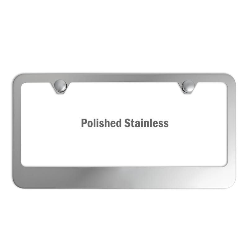 Stainless Steel License Plate Frame - Griot's Garage