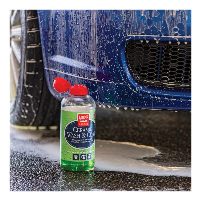 Ceramic Car Shampoo - Car Soap Foam Car Wash - Adds Hydrophobic Protection  With Every Wash, Maintains Ceramic Coatings, Waxes Or Sealants