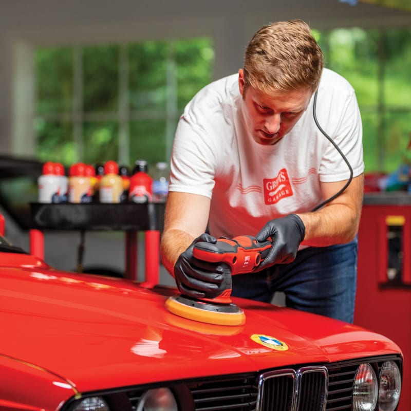 Car store polisher orbital