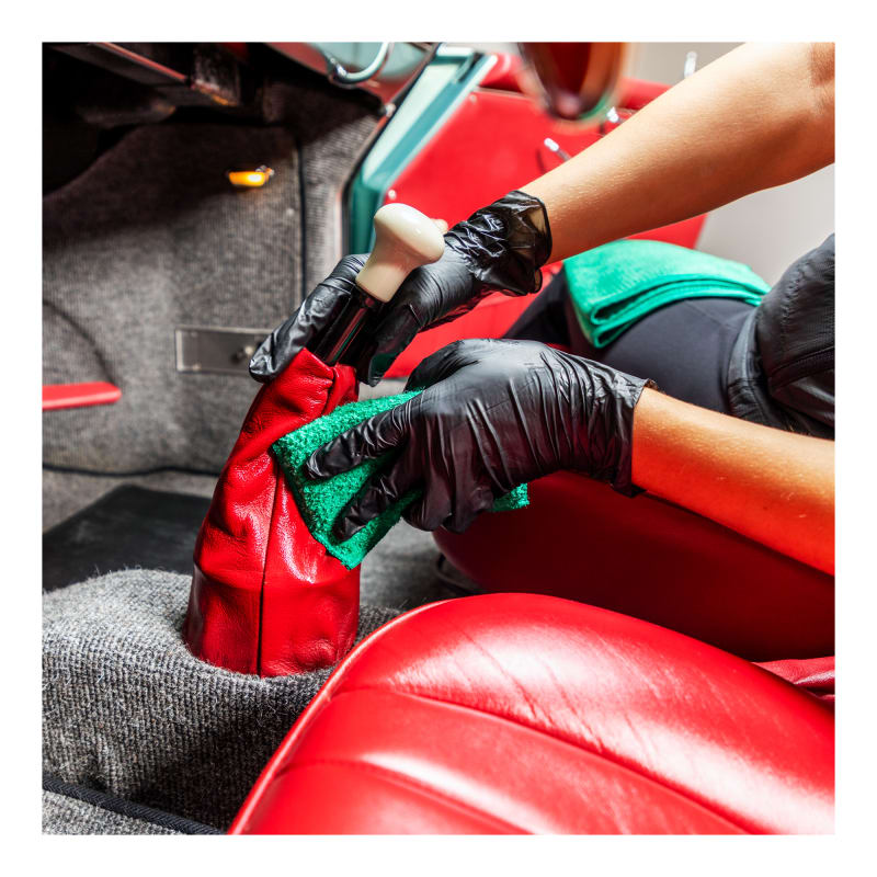 Motorcycle leather seat care best sale