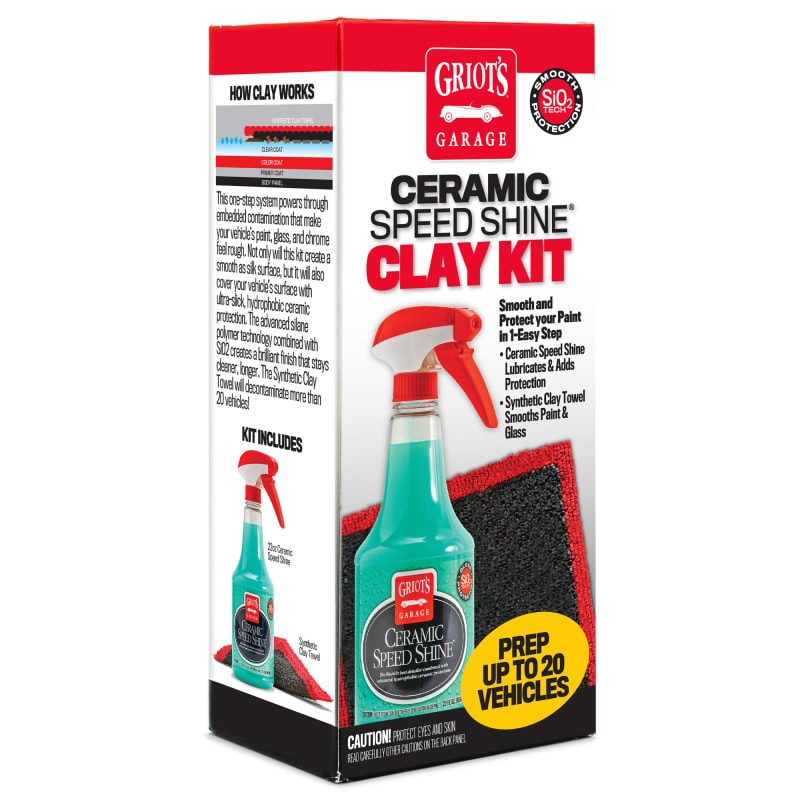 Ceramic Speed Shine® Clay Kit - Griot's Garage
