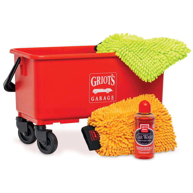 Griot's Garage Rinseless Wash & Wax Kit - with Bucket