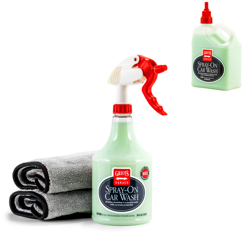 PFM® Spray-On Car Wash Kit  Auto Cleaning - Griot's Garage