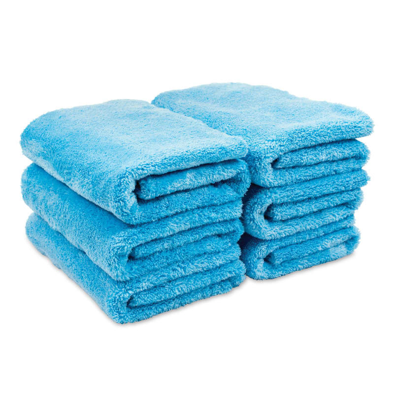 Plush Absorbent Non-Abrasive Microfiber Towel 16 x 16 inch Single - Gr –  Ceramic Garage