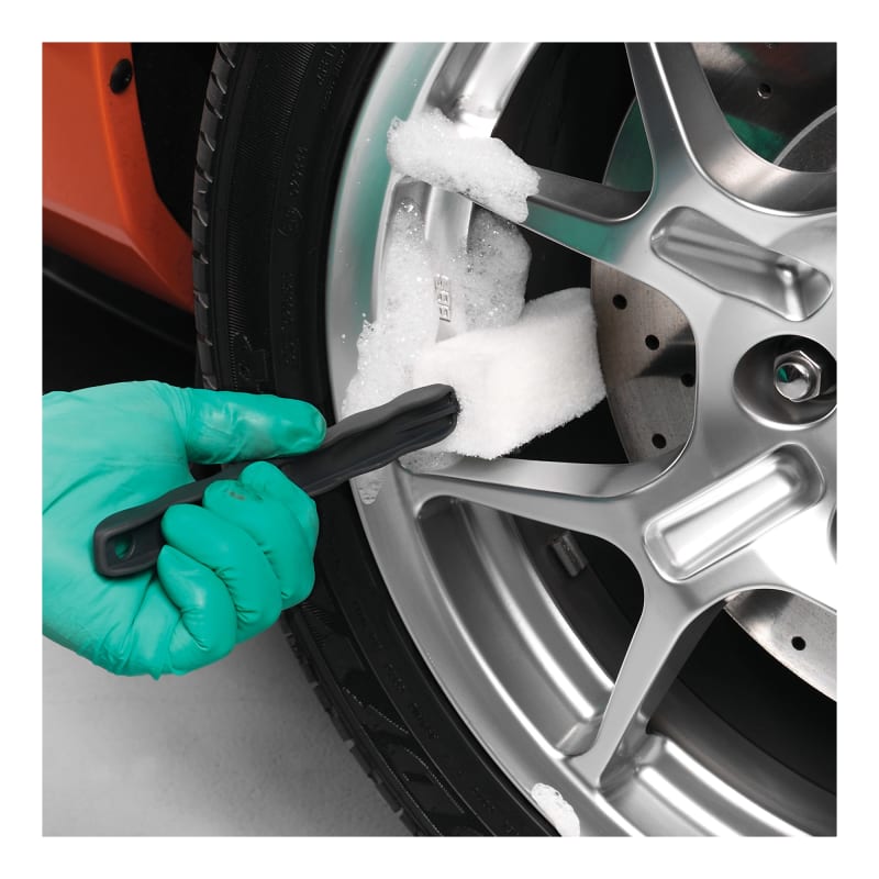 Long-Reach Wheel Scrubber Brushes - Griot's Garage