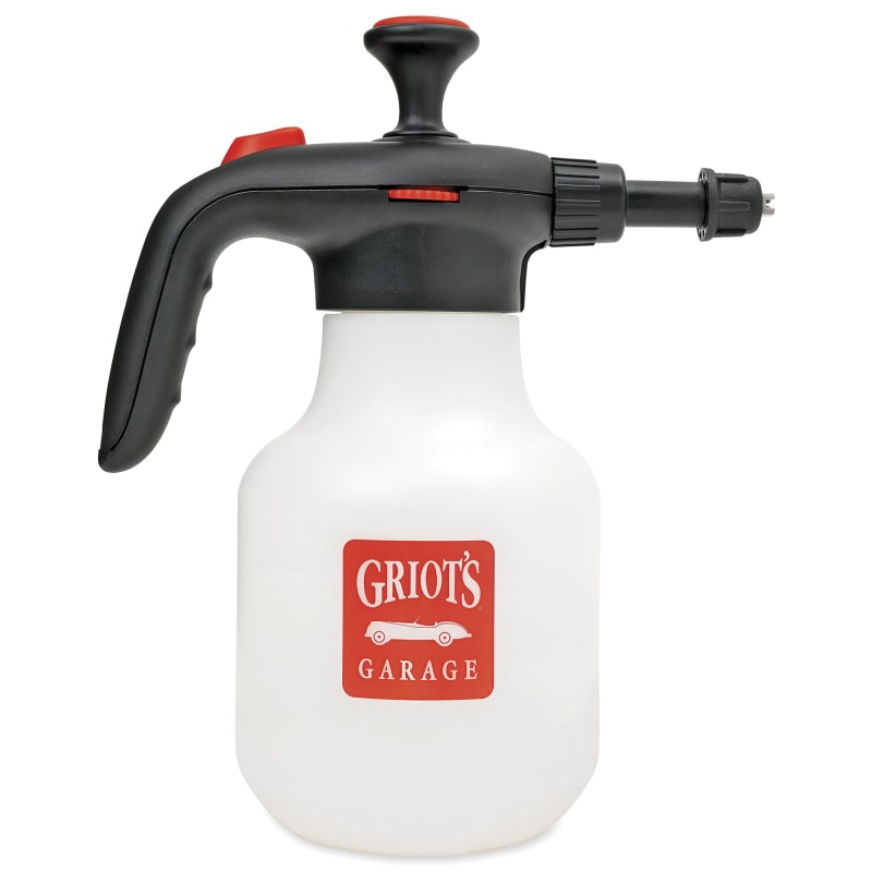 Foaming sprayers! Great for wheel cleaning and degreasers where you wa