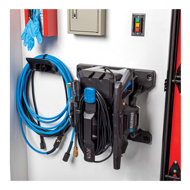 Wall mount new arrivals ryobi pressure washer