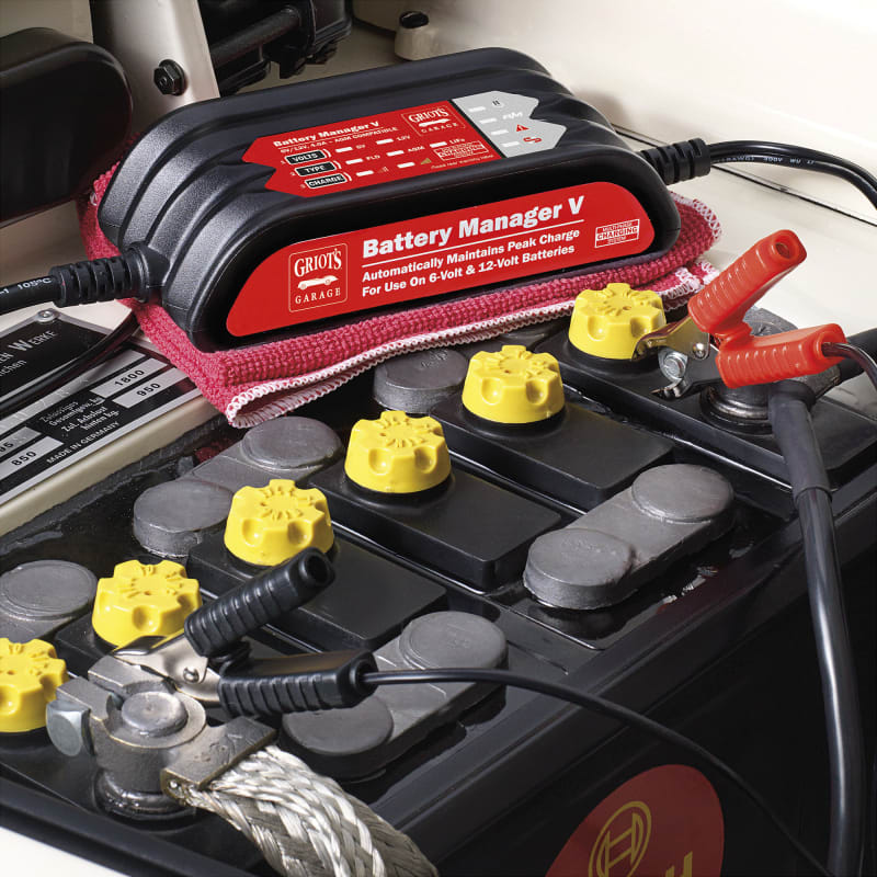 Auto Battery Manager V Smart Charger Griot s Garage