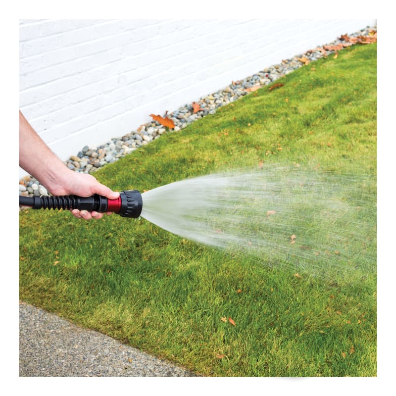 Garden hose jet top