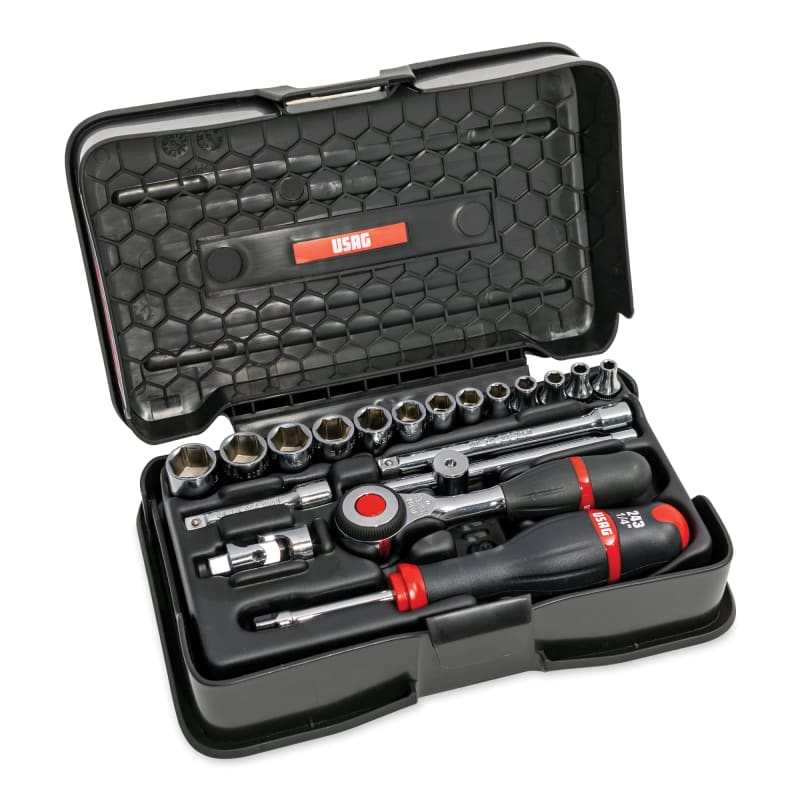 Metric clearance ratchet set