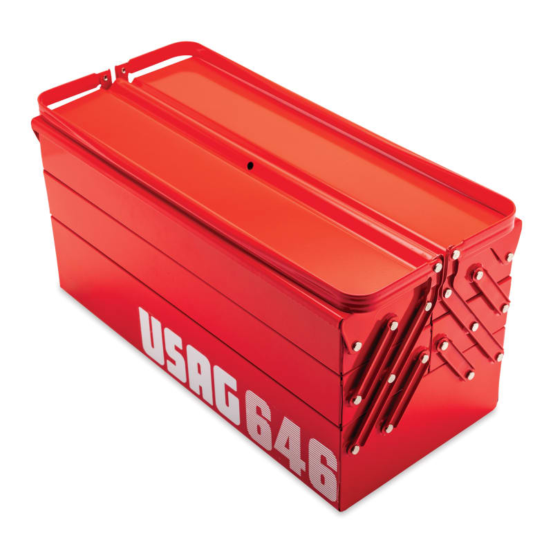 Tool box with deals compartments
