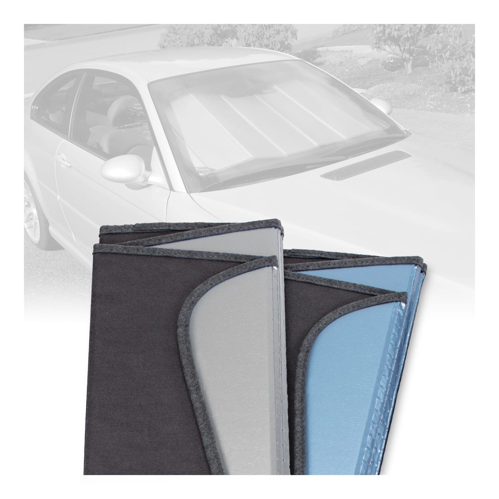 Accordion car 2024 sun shade