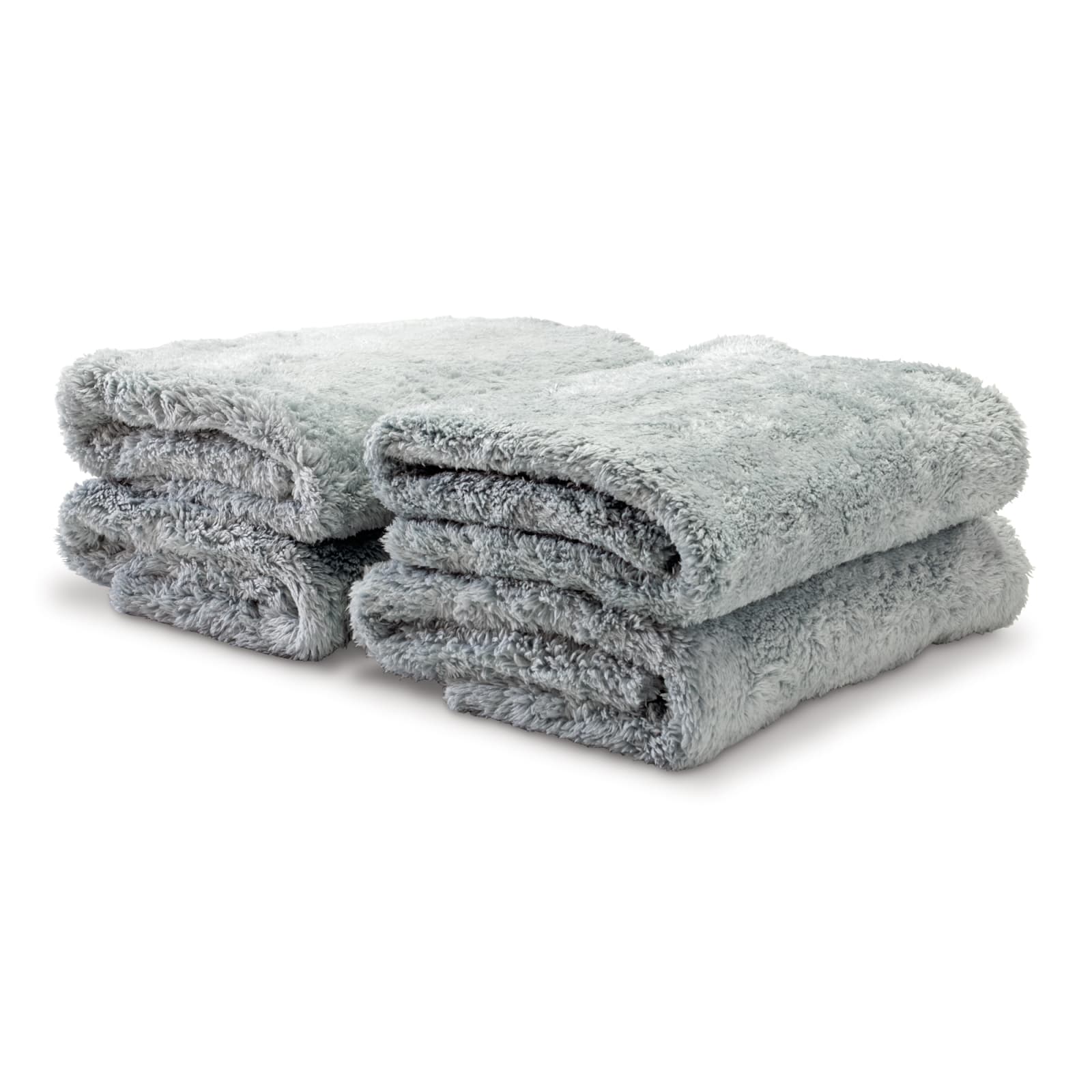 3D G-41GRY  Gray Microfiber Towels - 16x16 400gsm Edgeless – 3D