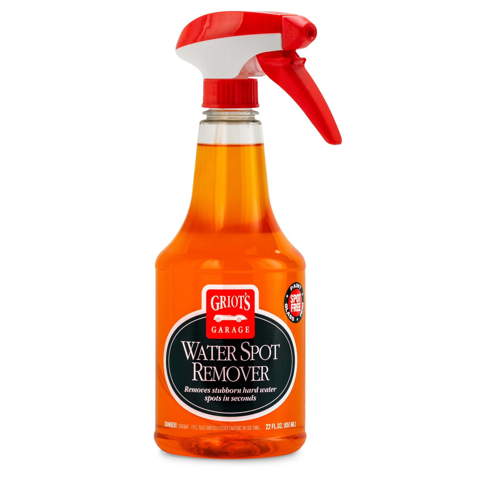Hard water spot top remover