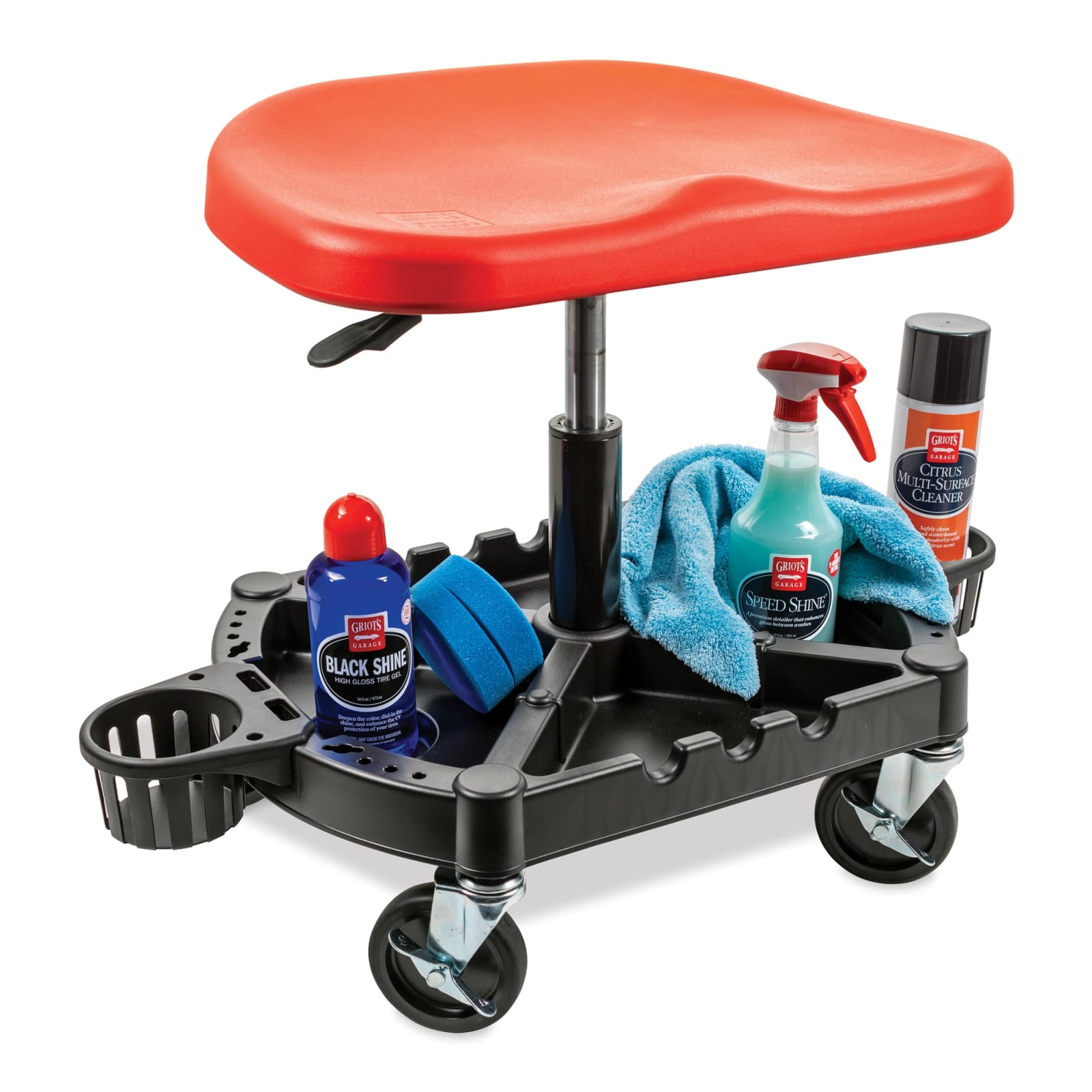 Pneumatic creeper seat best sale