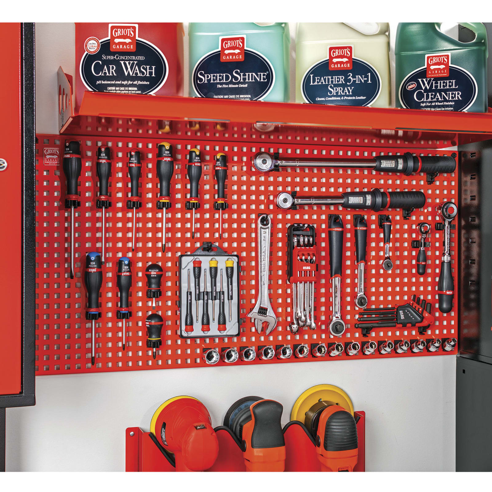Hanging Board ToolBox Wall-Mounted Garage Workshop Storage Rack Parts  Storage Box Car Hardware Tool Tool