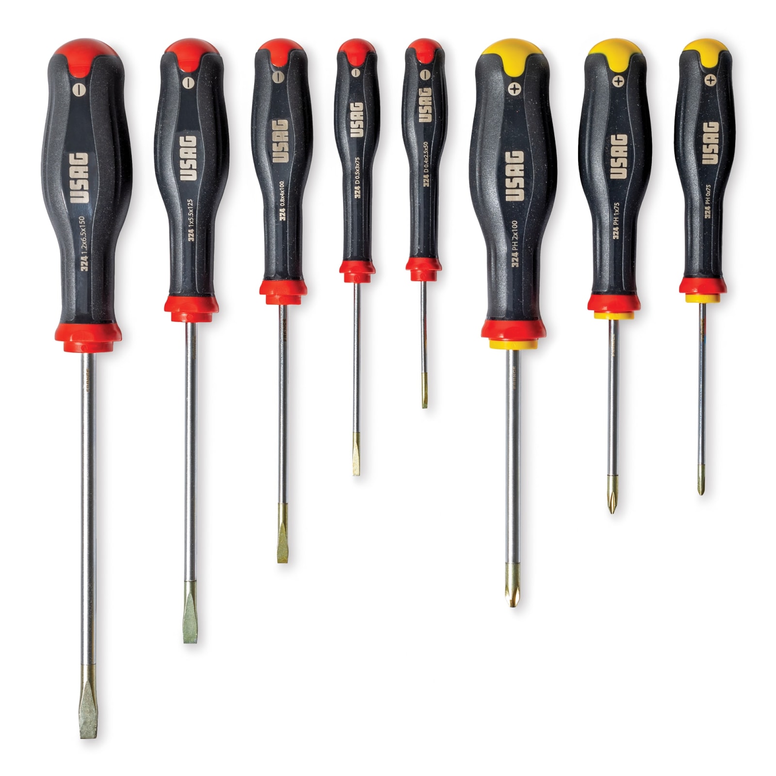 Professional Mechanic’s Screwdriver Set, 8-Piece