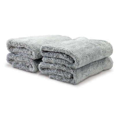 Microfiber Ultra-Plush Edgeless Towels, Set of 4