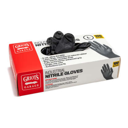 Industrial Nitrile Gloves, 100 Count