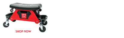 25% off creepers and 15% off Select Garage Accessories. Click Here