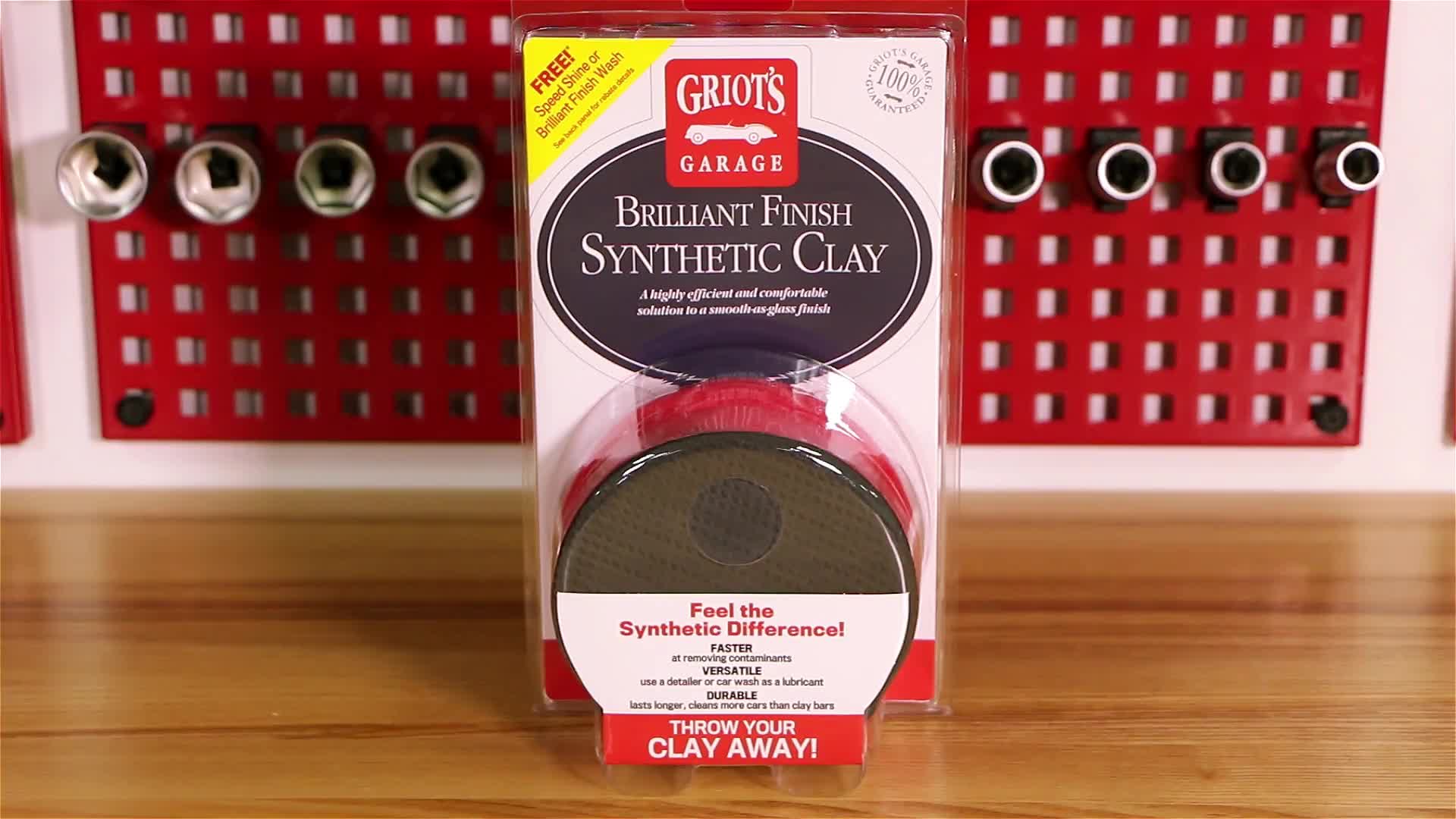 Ceramic Speed Shine® Clay Kit - Griot's Garage