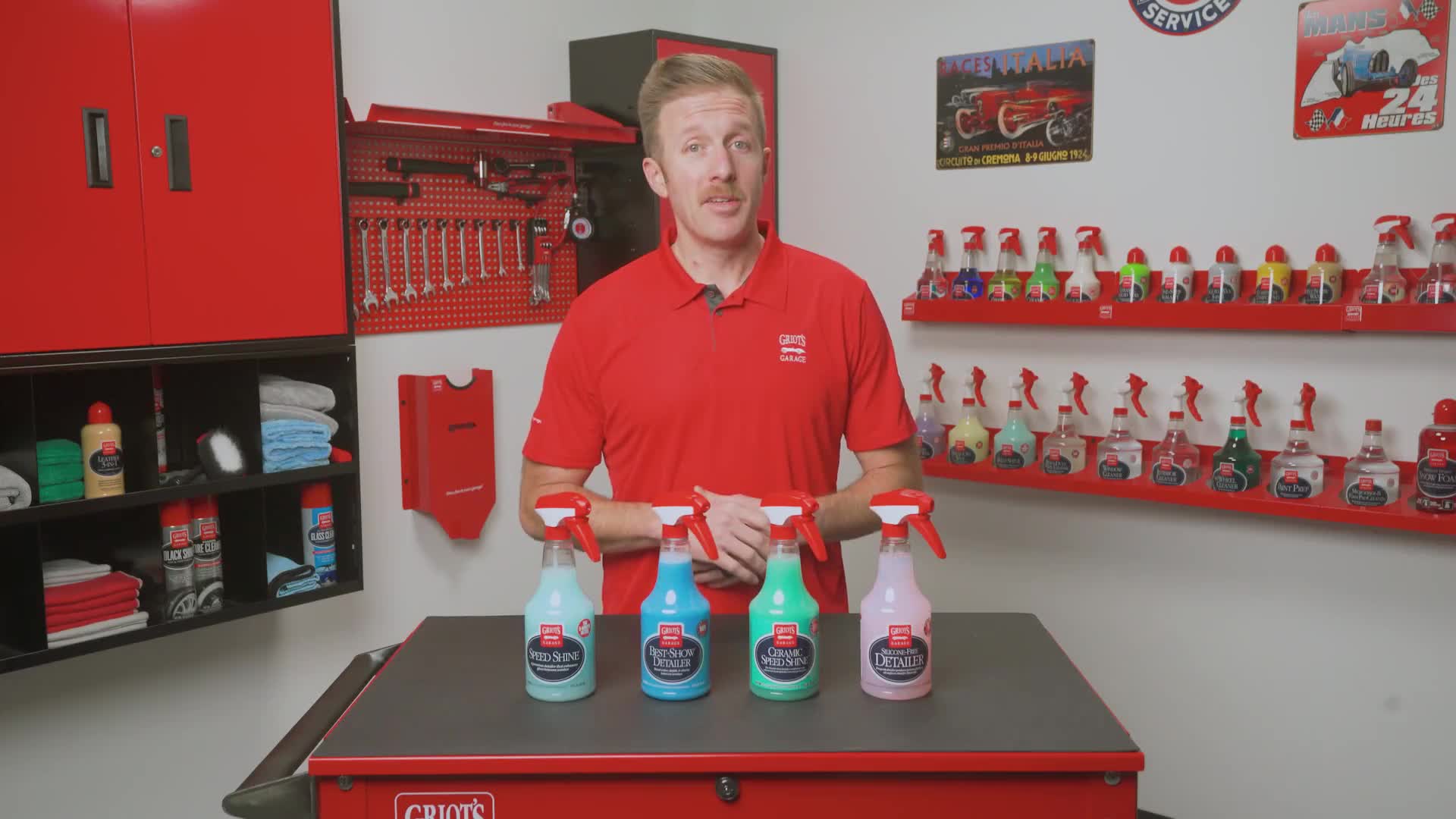 Griot's ガレージ セット Best of Show Detailer Griot's Garage - Best of Show Detailer on a Ferrari 250 GT