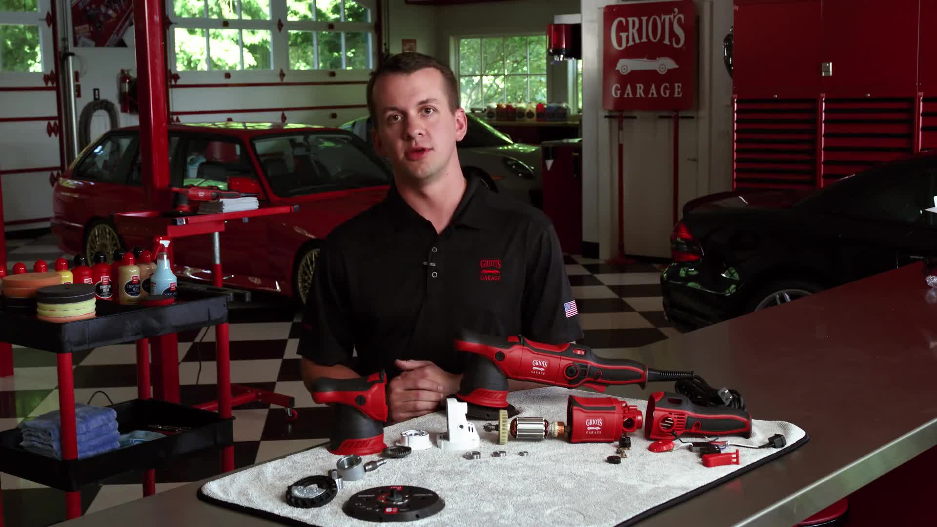 Griots Garage G13 Mini Random Orbital Polisher – Hobby Shop Garage